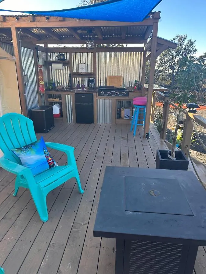 Luxury tent Tiki Cabana Hotel Hawaiian Ocean View
